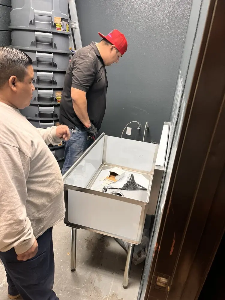 Commercial plumbing and sink installation in Bay Village