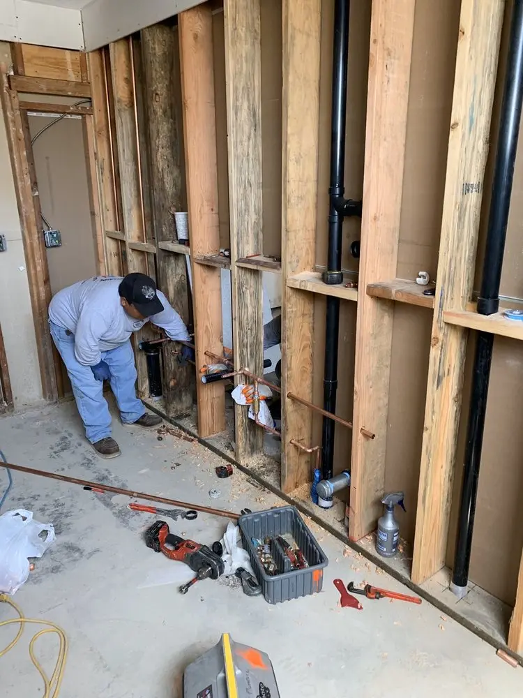 Commercial rough-in plumbing for Gas Line Repair in Bay Village